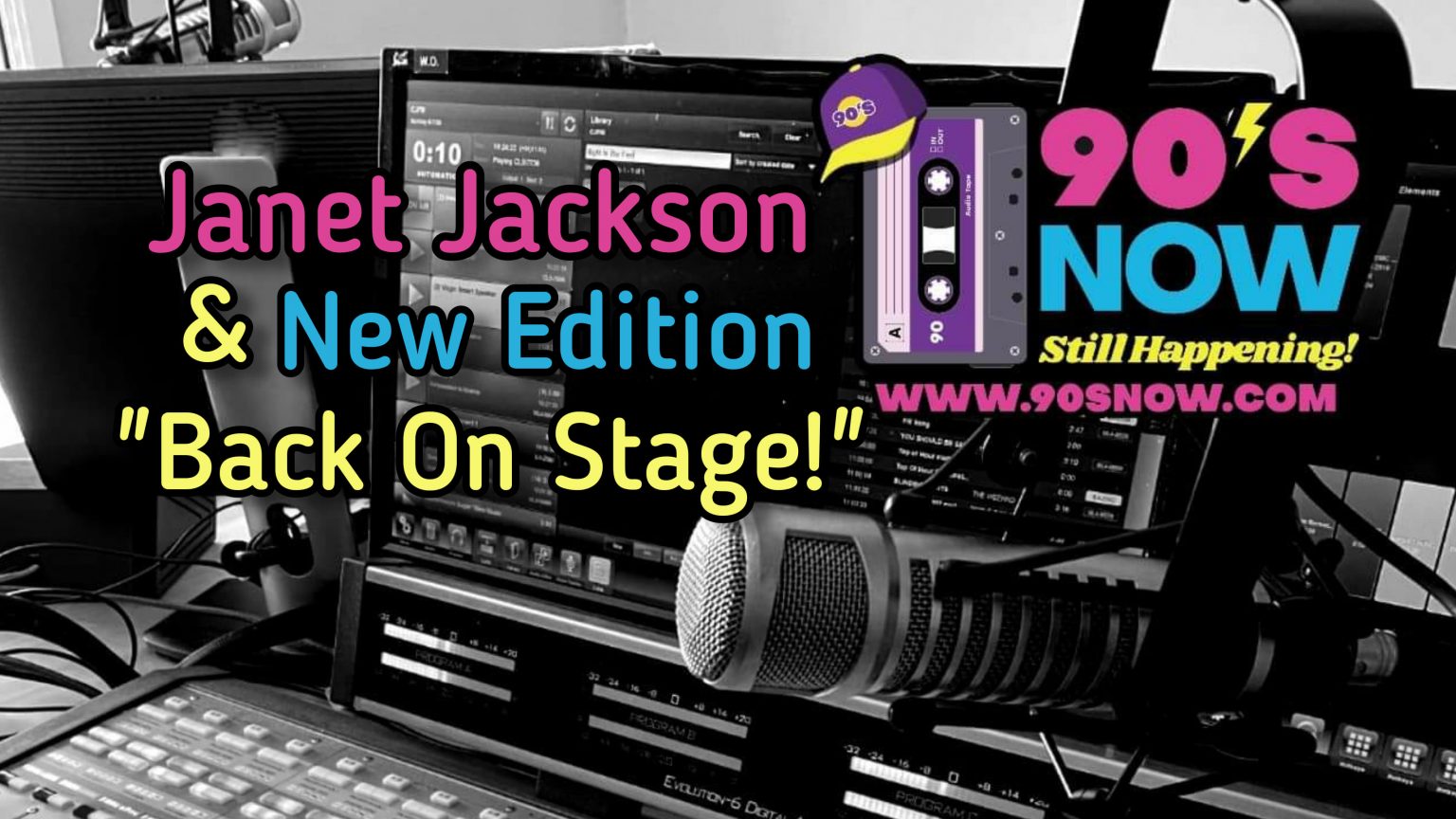 Janet Jackson & New Edition – Back On Stage!