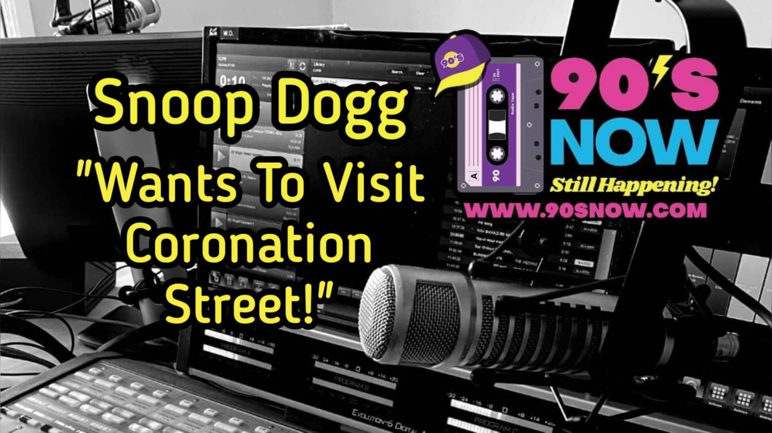 Snoop Dogg – Wants To Visit Coronation Street!