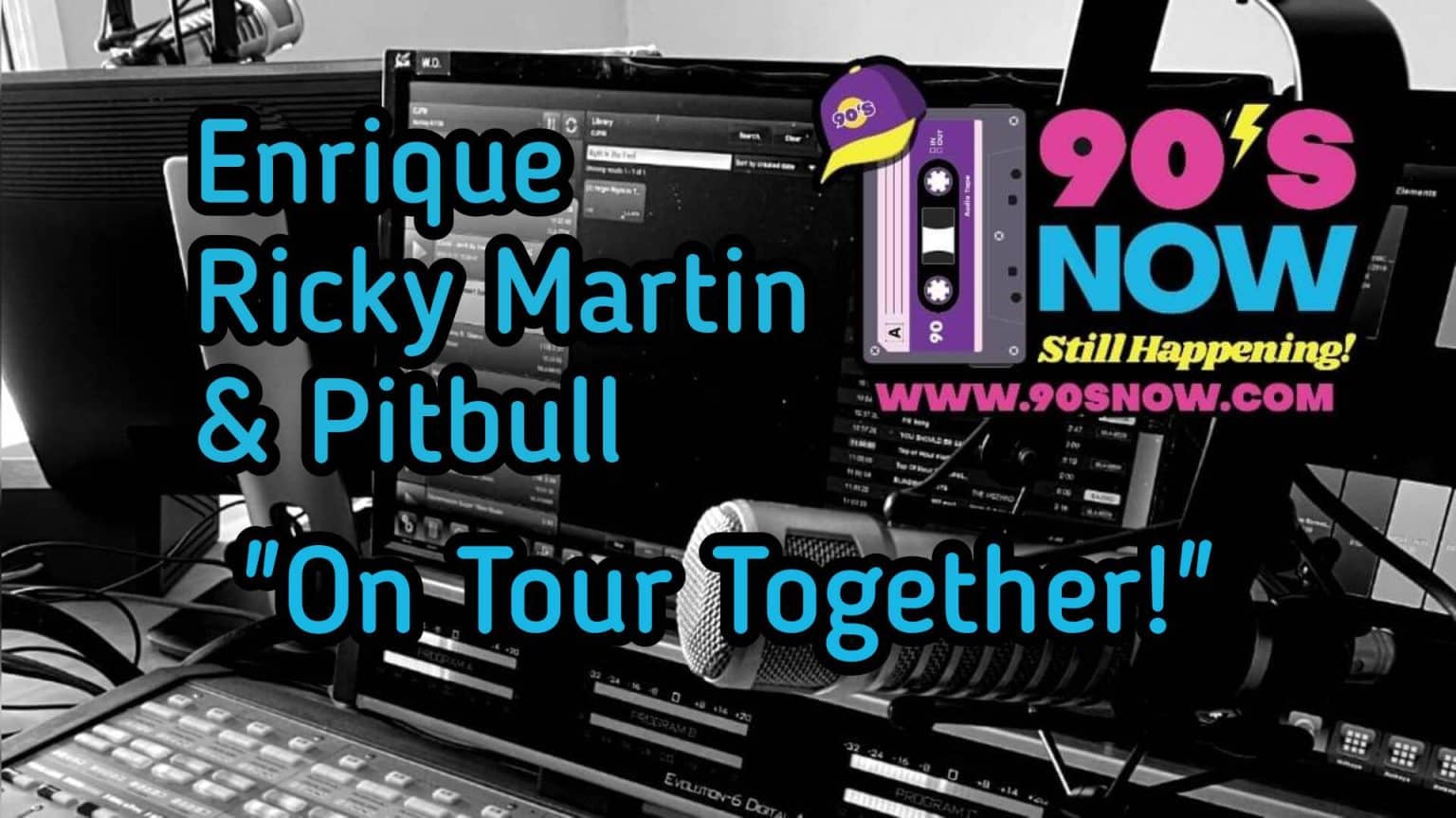 Enrique, Ricky Martin & Pitbull – On Tour Together!