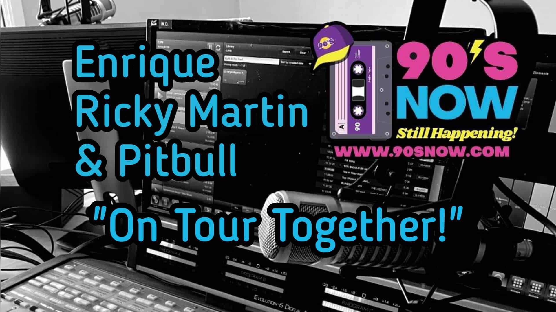 Enrique, Ricky Martin & Pitbull – On Tour Together!