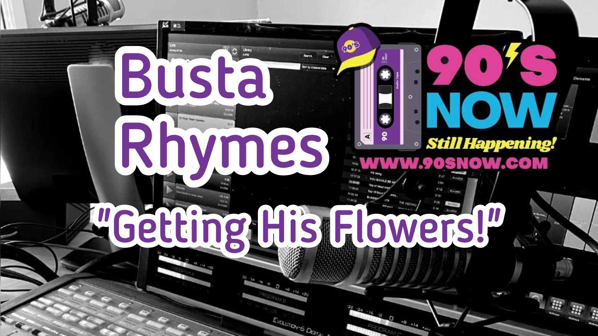 Busta Rhymes – Getting His Flowers!