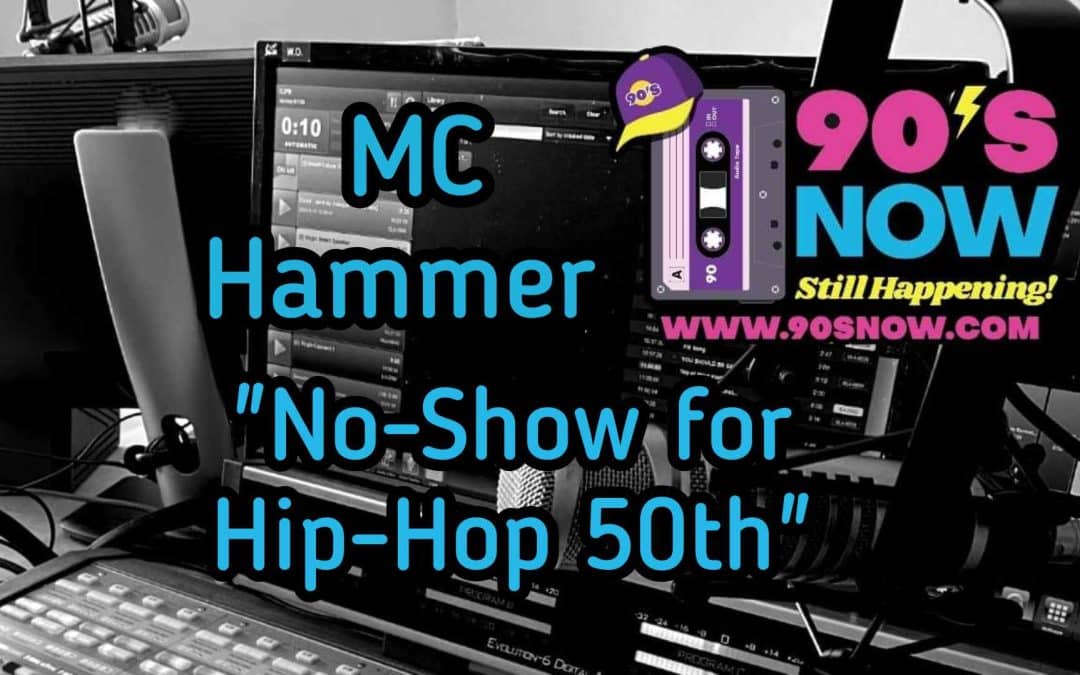 MC Hammer – No-Show for Hip-Hop 50th.