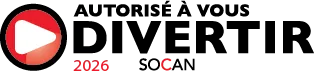 SOCAN, Autorisé à Vous Divertir
