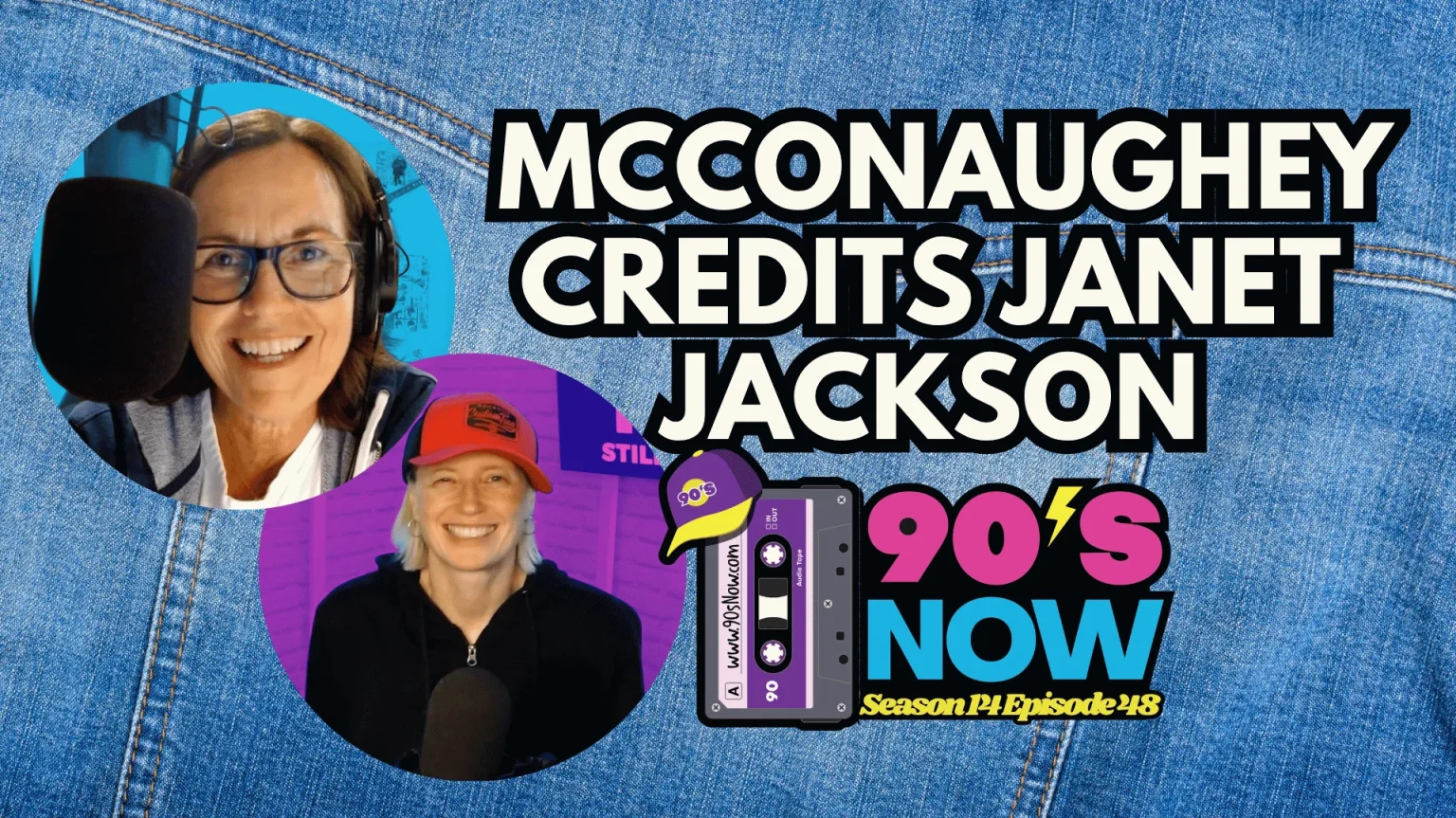 Matthew McConaughey Credits Janet Jackson & Backstreet Boys At The Sphere!